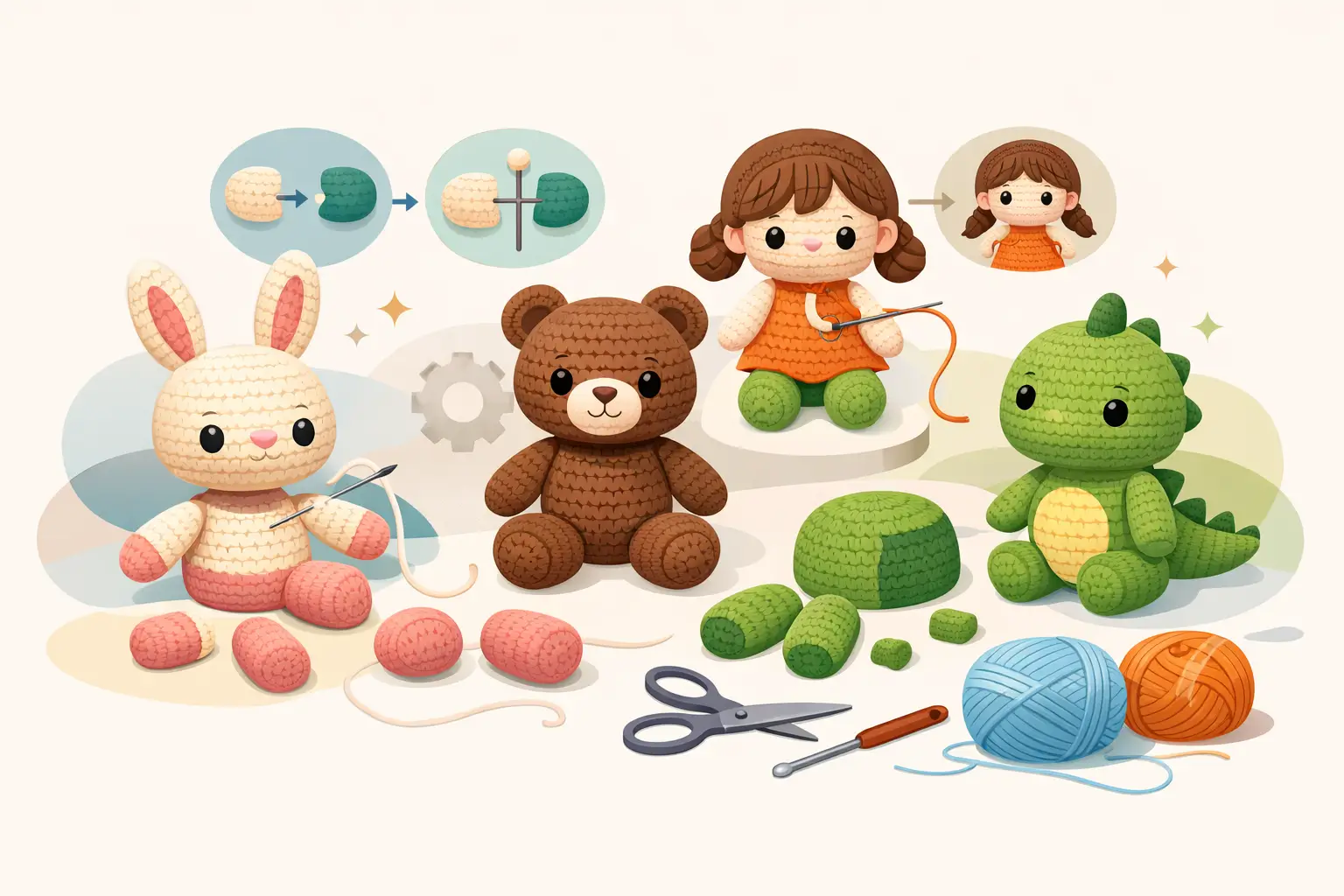 8 Best Ways to Show Assembly in Amigurumi