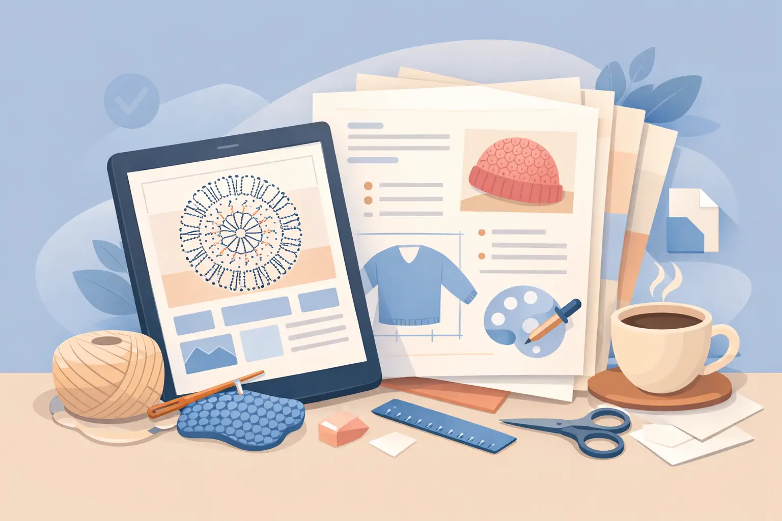 How to Format Crochet Patterns for a Polished PDF