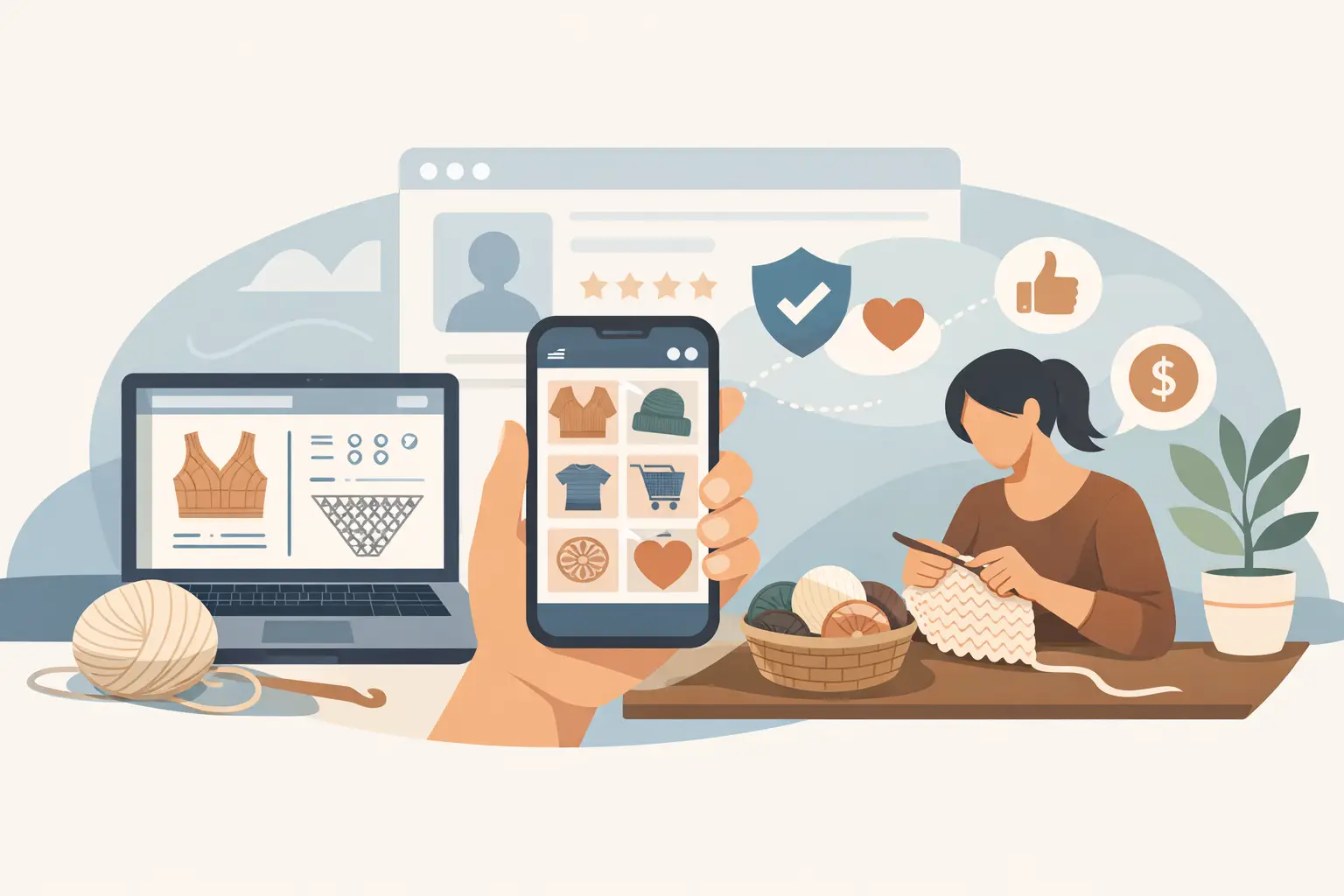 How to Sell Crochet Patterns Customers Trust