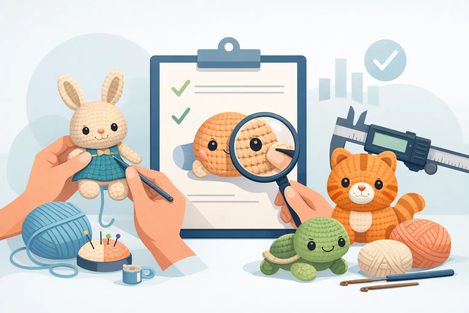 How to Test Amigurumi Stitch Counts Before You Sell