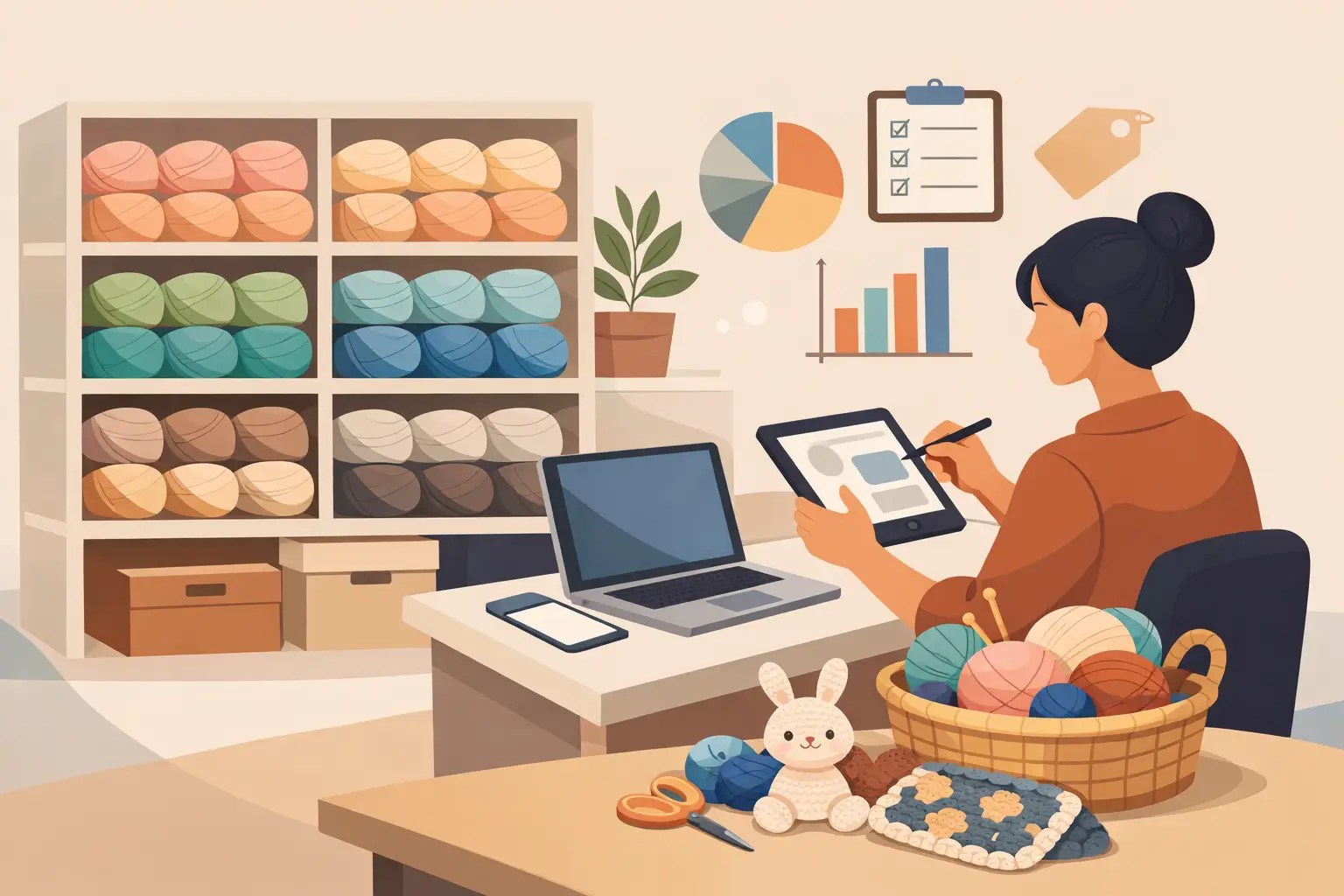 Yarn Inventory for Crochet Designers Who Sell